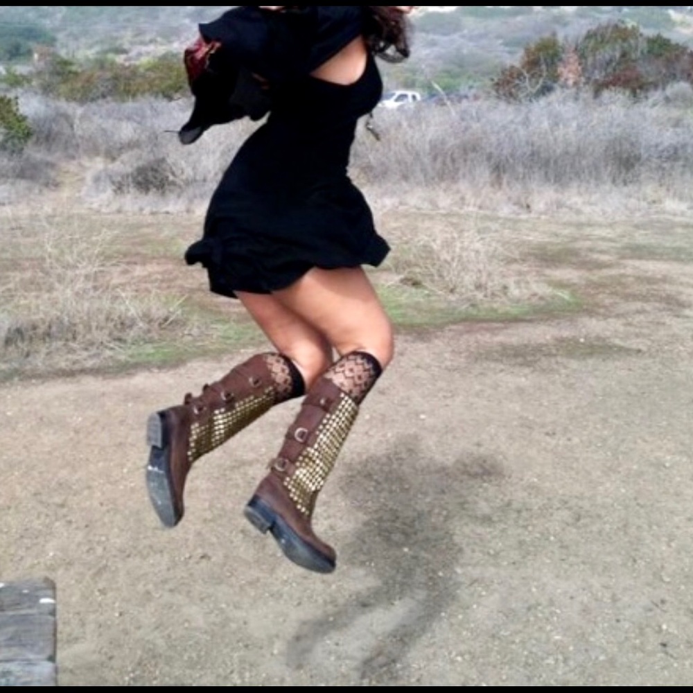 Sale— Jeffrey Campbell Studded boots